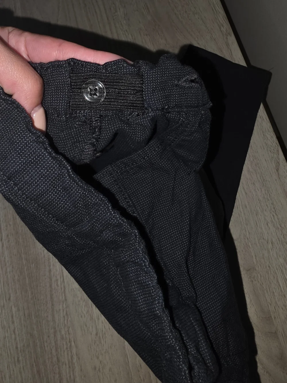 H&M Kids Elastic Waist Navy Pants